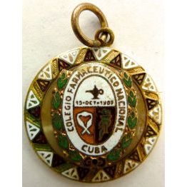 Association - Colegio Farmaceutico Nacional, medal