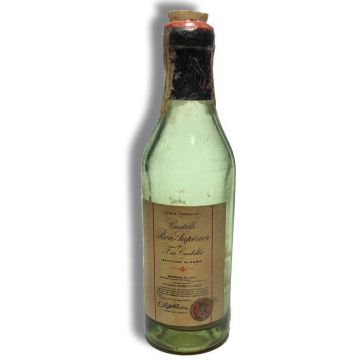 Vintage Cuban Miniature liquor bottle CASTILLO RON SUPERIOR
