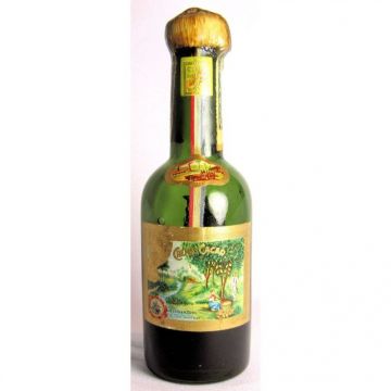 Vintage Cuban Miniature liquor bottle Aldabo Crema Cocao