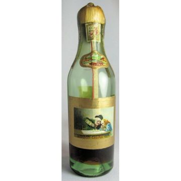 Vintage Cuban Miniature liquor bottle Aldabo Bombon Crema