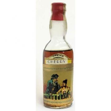 Vintage Cuban Miniature liquor bottle Crema Fina Cherry