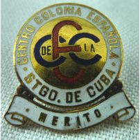 Association - Colonia Espanola Santiago de Cuba, CCE, Pin