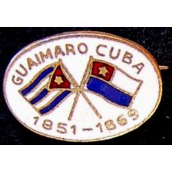 Flag - Guaimaro 1851-1869, cuban Pin