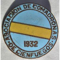 Association - Asociacion de Comadronas de Cienfuegos 1932 Pin