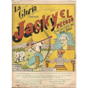 Jacky El Pecoso, album de postalitas cubanas, almost full