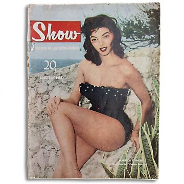 Show vintage Cuban magazine/revista Spanish, pub in Cuba - Edition: 1958-08