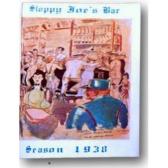 1938 Sloppy Joe's Bar Cocktails Manual MINT