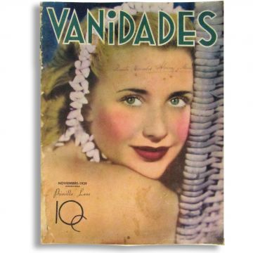 Edition: 1939-11-Vanidades vintage Cuban magazine/revista Spanish, pub in Cuba