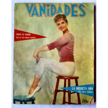 Edition: 1959-04-15-Vanidades vintage Cuban magazine/revista Spanish, pub in Cuba