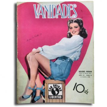 Edition: 1943-05-15-Vanidades vintage Cuban magazine/revista Spanish, pub in Cuba